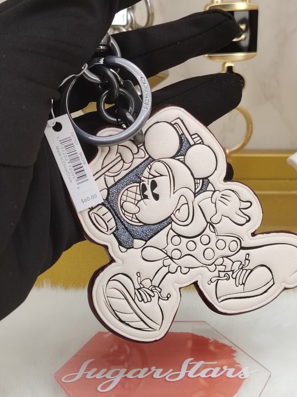 Coach Bag charm keychain bag accessories